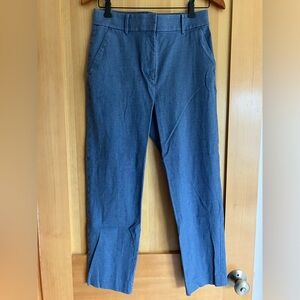 LOFT Navy Chino Pants